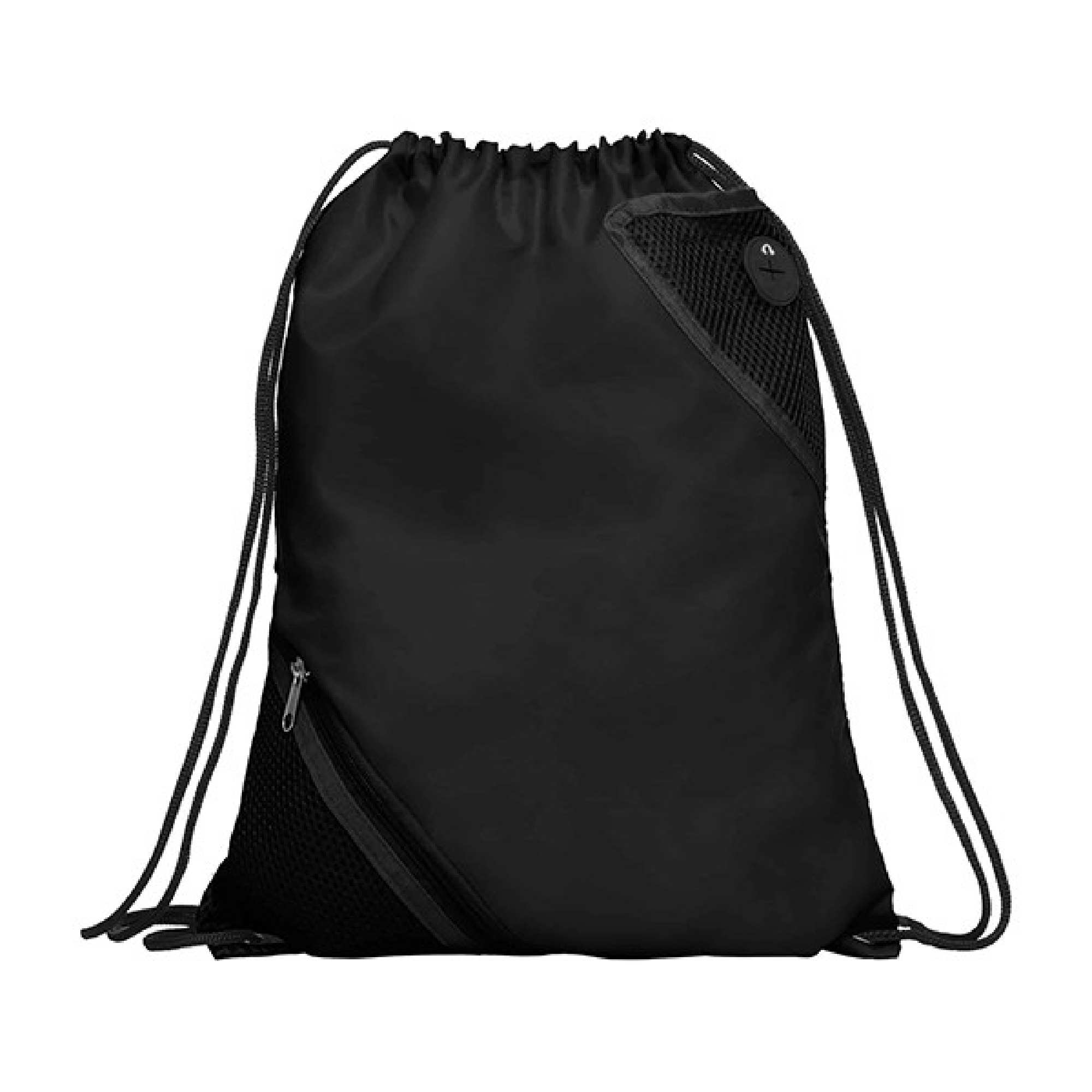 Kids Plain Coloured Waterproof Drawstring Bag for School