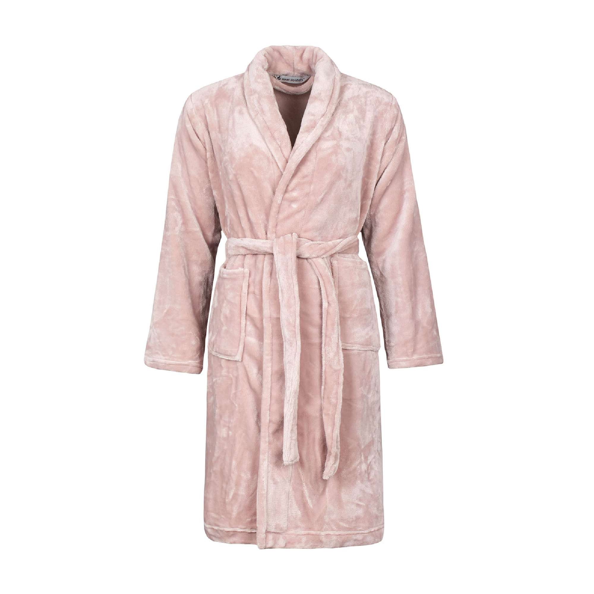 Heat Holders Ladies Dressing Gown | Quilted Thermal Fleece Dressing Gown