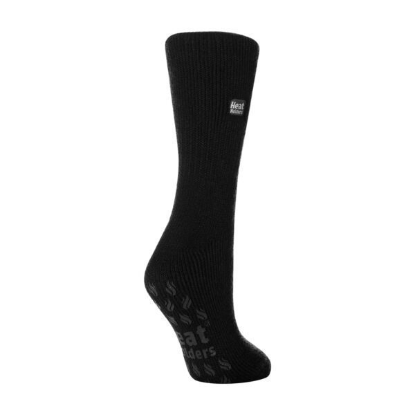 Men's Slipper Socks, Winter Cable Knit Non-skid Warm Slipper Socks, Cozy  Soft Indoor Socks, Fluffy Sherpa Shoes - Temu
