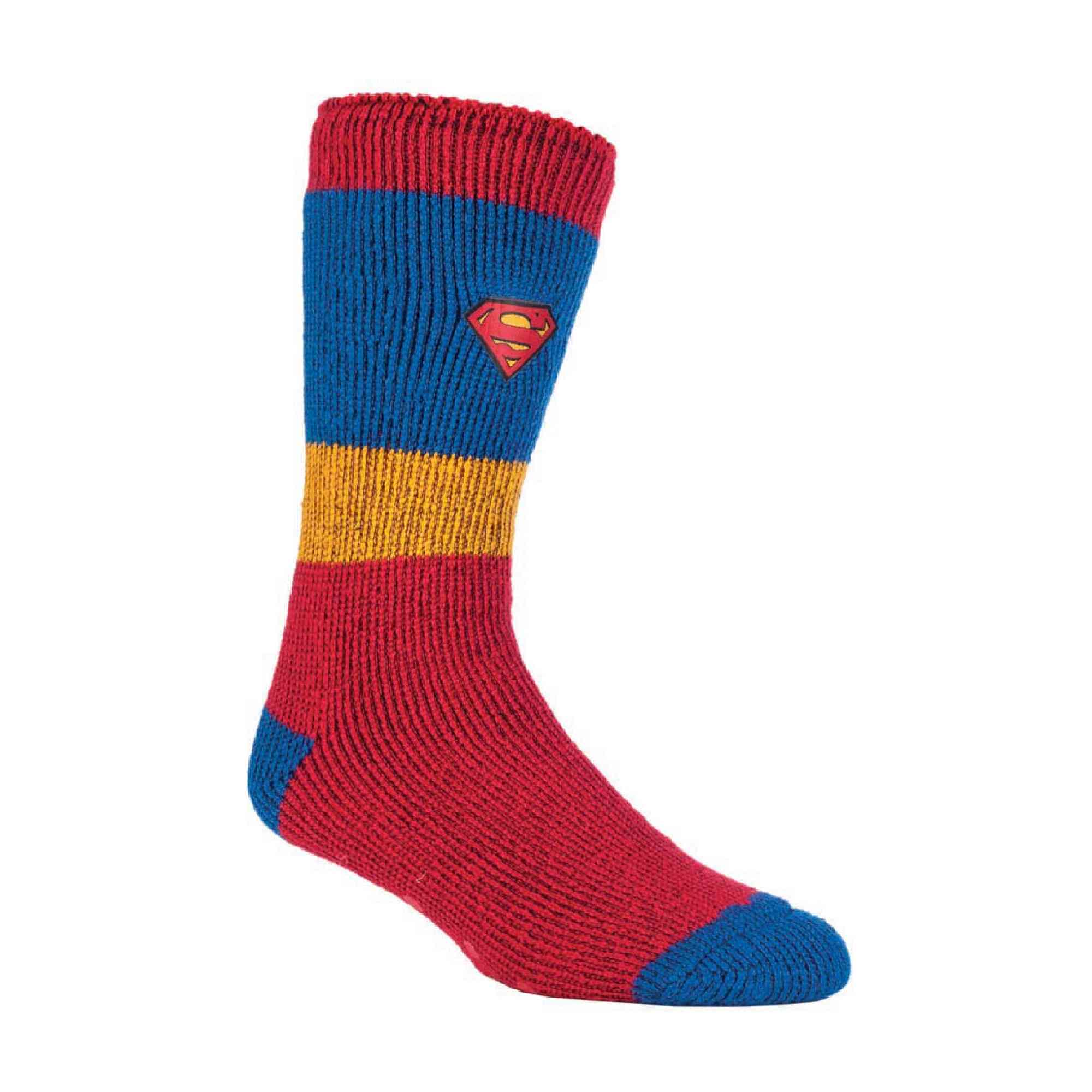 Superman Slipper Socks for Men | Soft and Cosy Socks