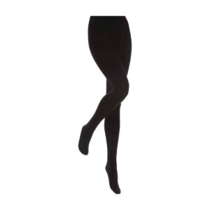 Sock Snob Semi Opaque Ribbed Designer Tights One size 8-14 uk, 36-42 eur  Black