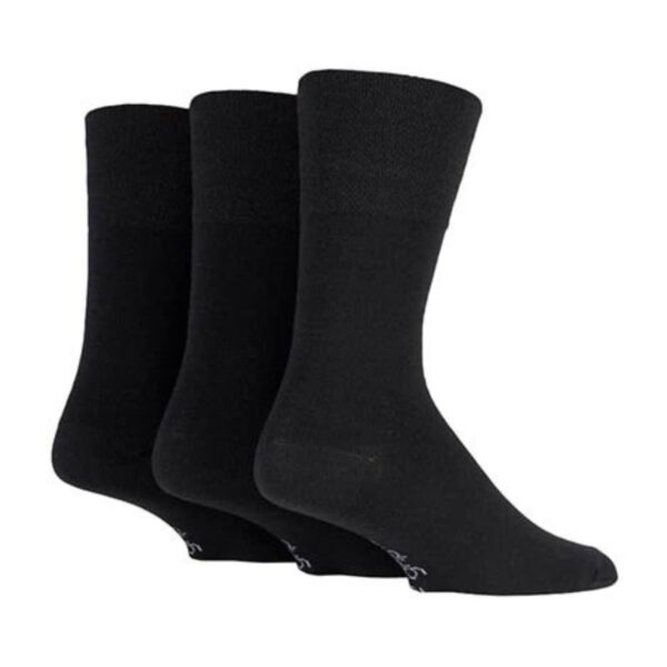 Gentle Grip - 3 Pairs of Men's Wool Socks for Poor Circulation