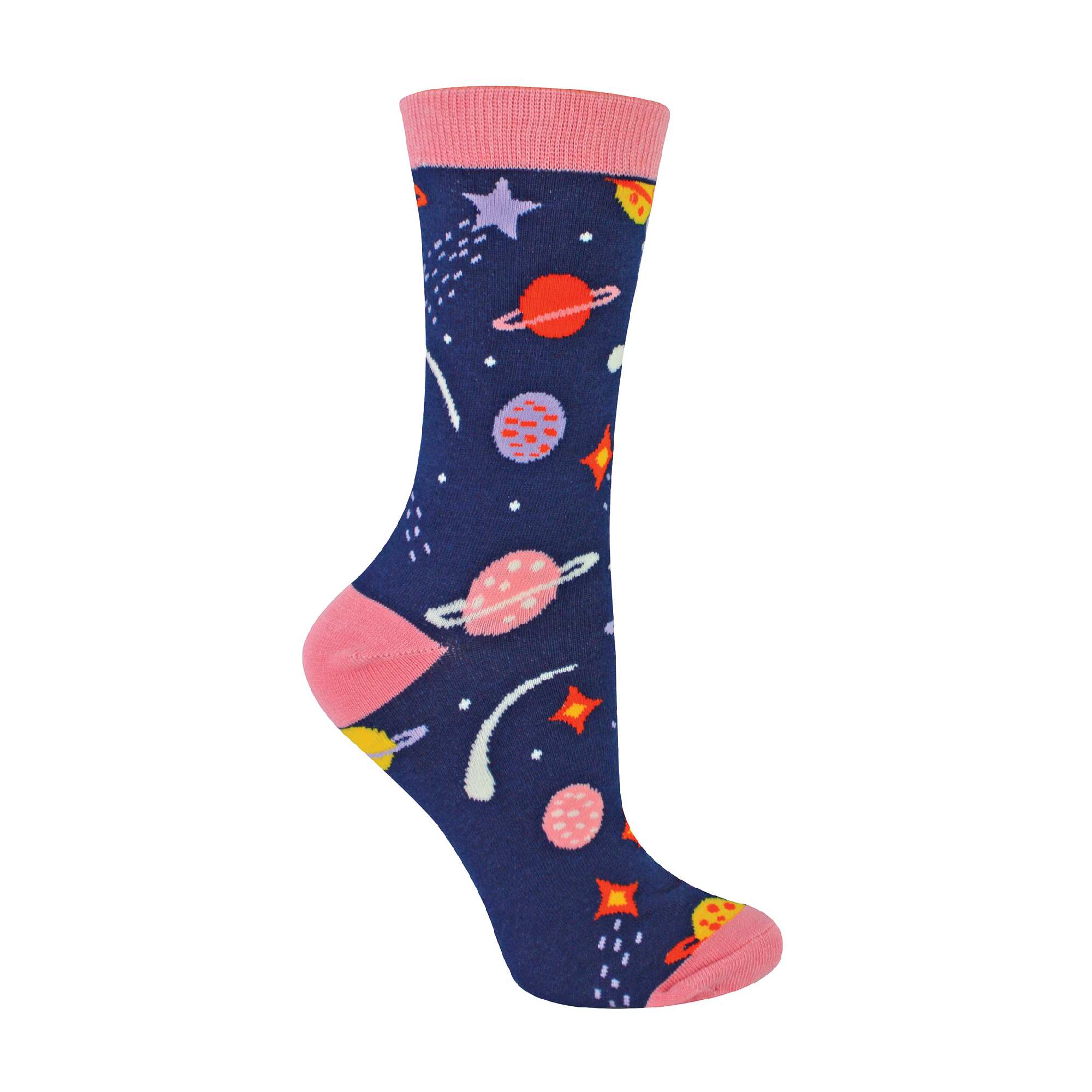 Women Space Socks | Novelty Planets Solar System Socks for Ladies ...