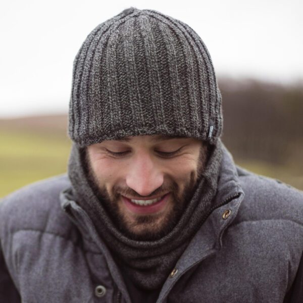 Mens Fleece Lined Thermal Hat & Gloves Set for Winter - Sock Snob