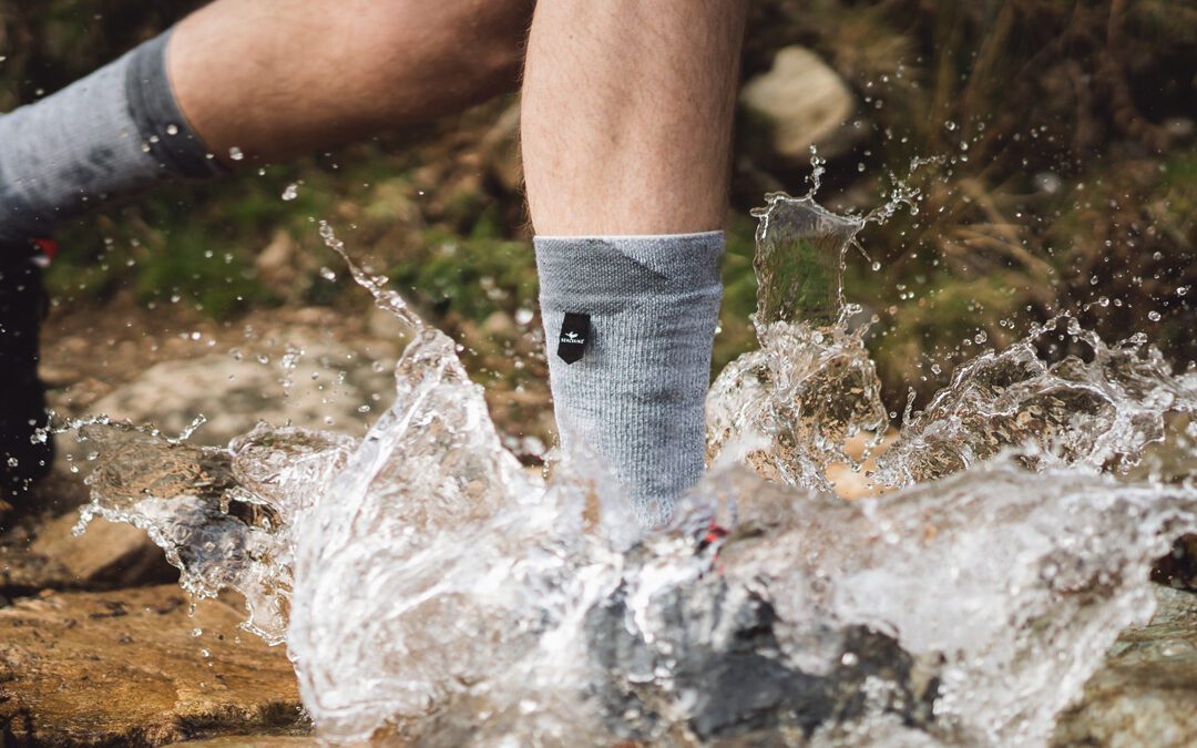 Waterproof breathable socks from Sealskinz